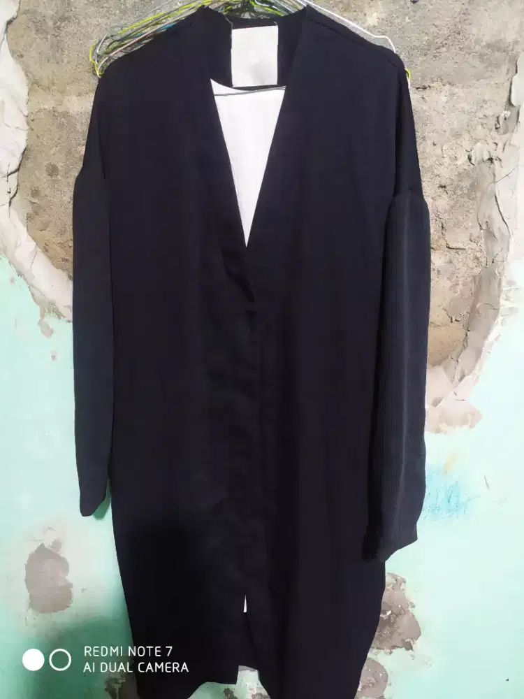 Belejer long dress/ warna item pekat