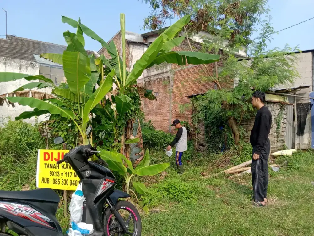Dijual Tanah SHM 117m2 Jl Kapten Tendean gg. Paseban, Sengon, Jombang