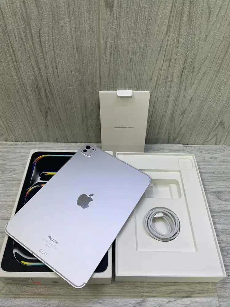 Ipad pro m4 11inc 1tb silver cell second resmi ibox