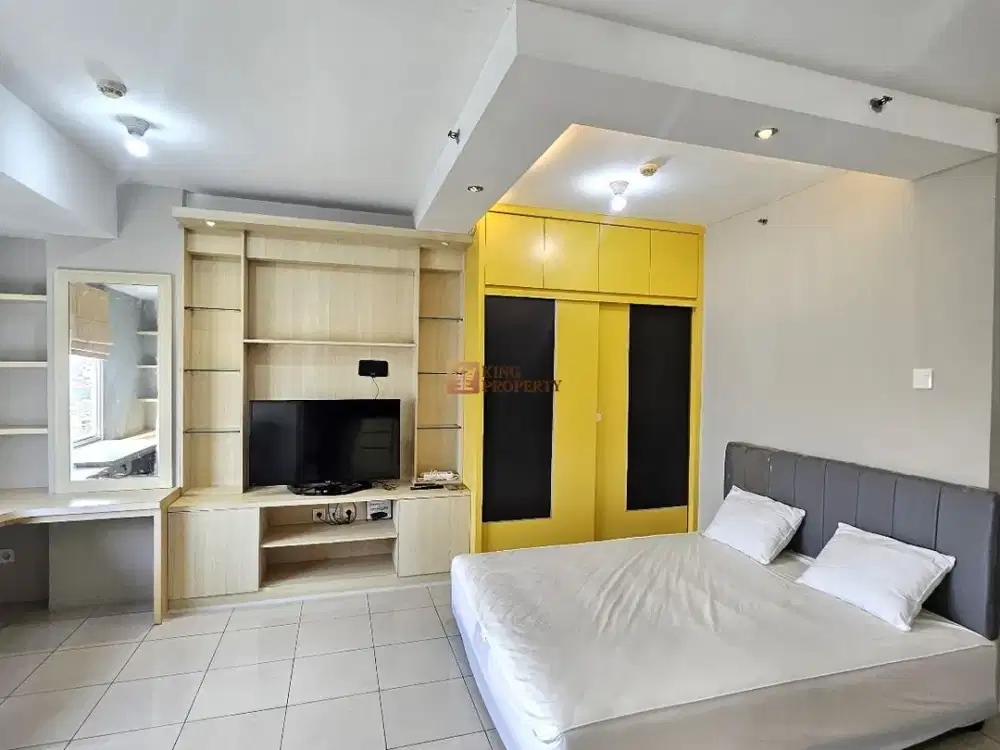 Auto Kepincut! Apartemen Green Bay Pluit 1Br 38M2 Full Furnished, Renovasi Luas & View Kota