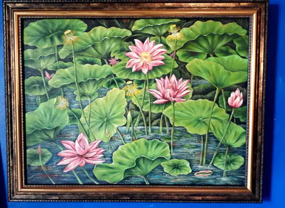 Lukisan Canvas Baru