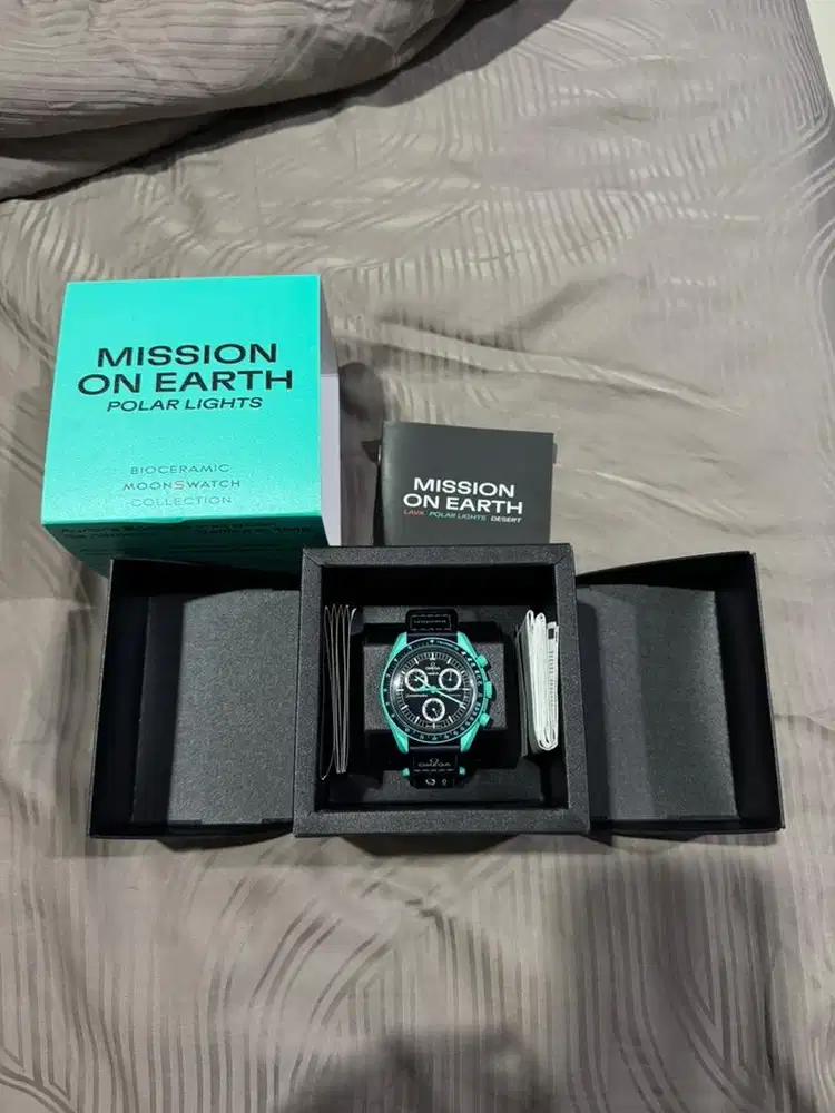 Swatch x Omega Mission to Earth Polar Light