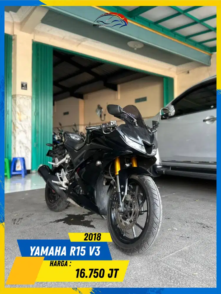 YAMAHA R15 V3 2018 MESIN AMAN POLL MASZEHH HIKMAH MOTOR KEPUH