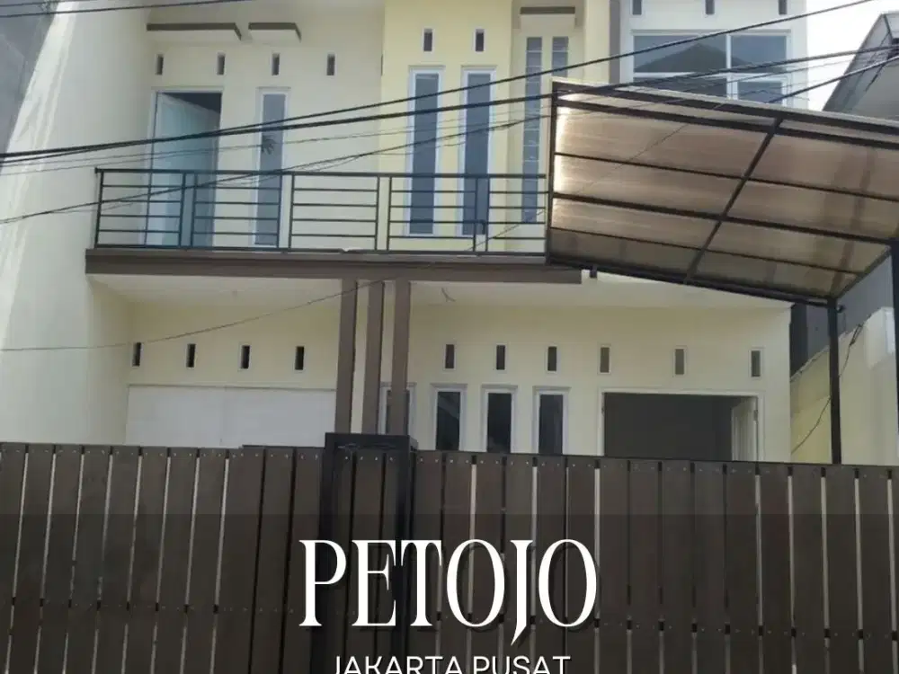 DIJUAL CEPAT RUMAH 2.5 LANTAI SIAP HUNI DI PETOJO JAKARTA PUSAT
