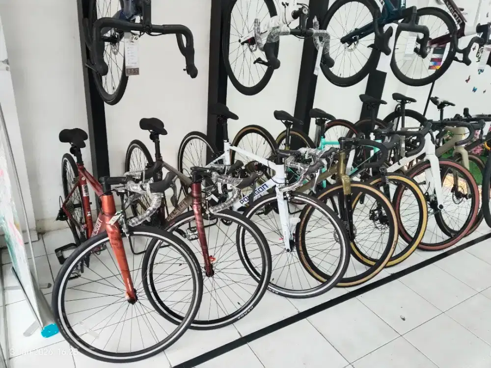 Cicilan Sepeda Road Bike Polygon, Tanpa DP, tanpa Survei, cukup KTP