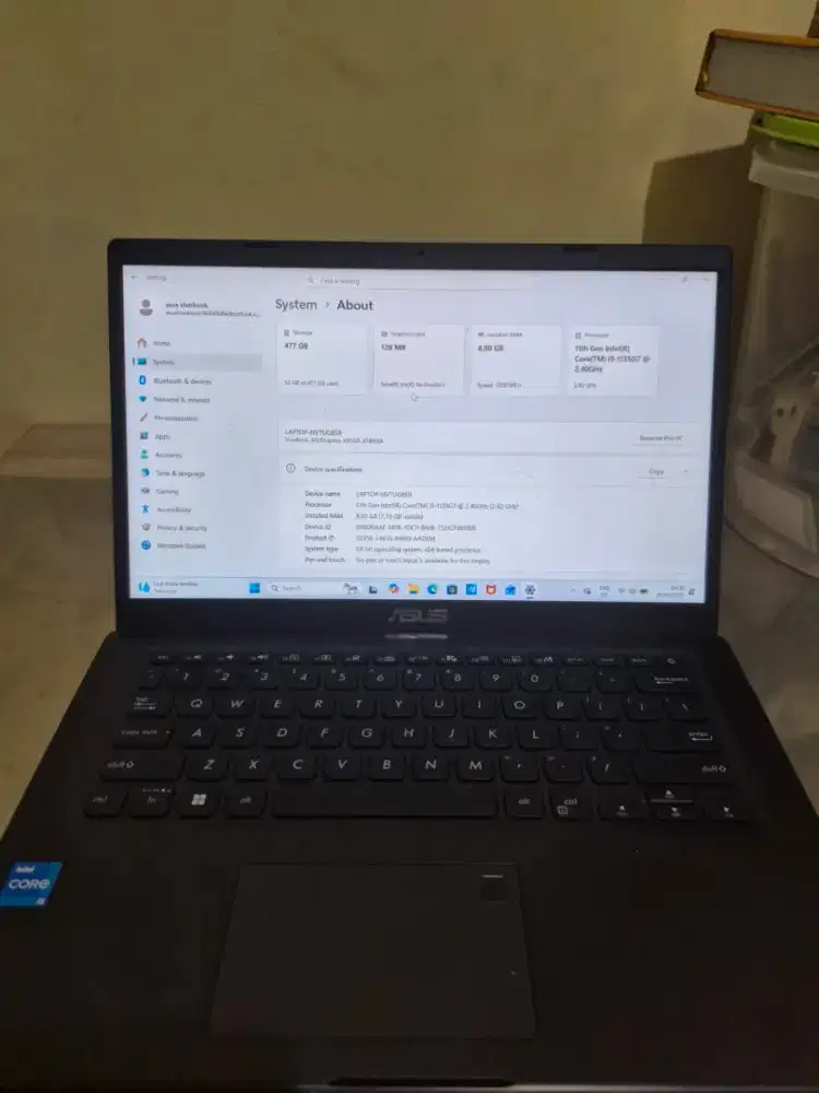 Laptop ASUS VIVOBOOK 14 i5 11th gen