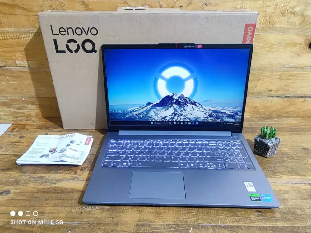 Lenovo LOQ 15IAX9E Intel i5-12450HX 12GB/512GB RTX 3050 6GB GARANSI ON
