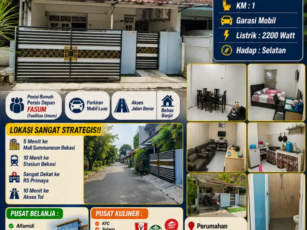 TERMURAH!!! DIJUAL RUMAH BAGUS BEKASI UTARA!!