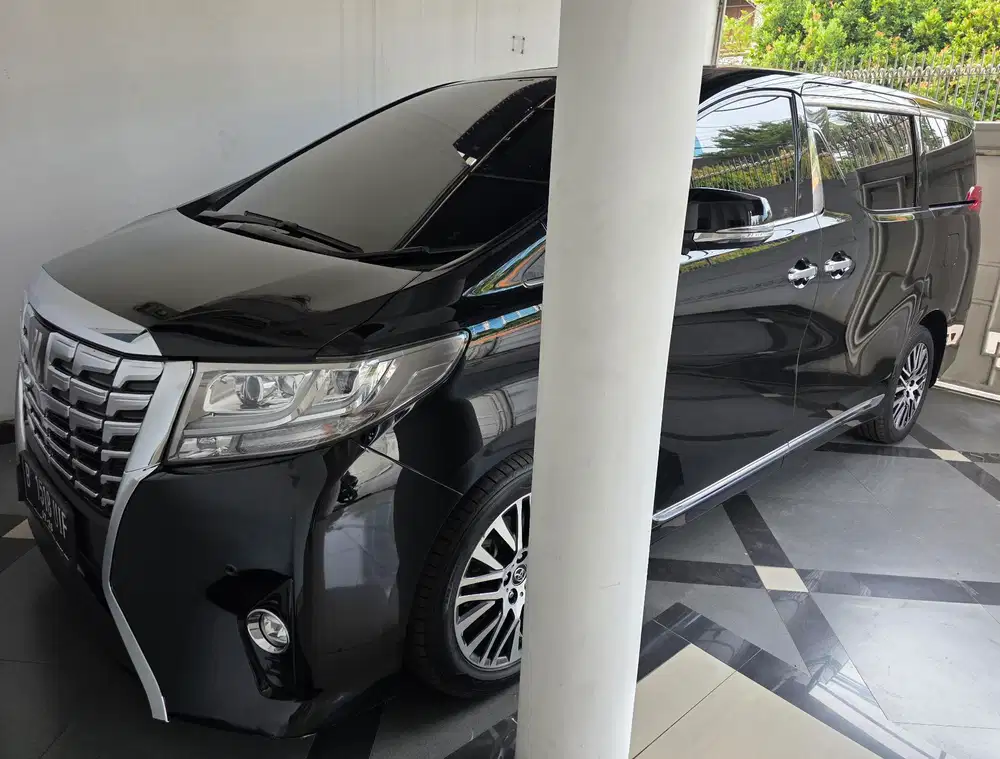 Toyota Alphard 2.5G 2017 Nik 2016 Km.51rb record