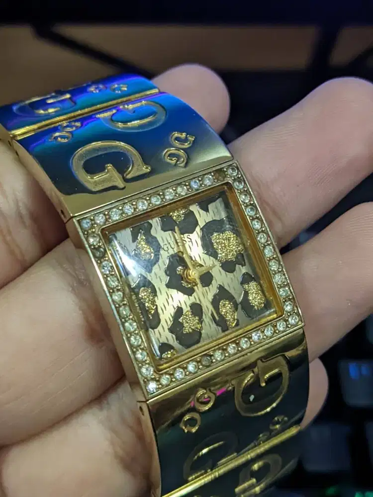 [2ND] GUESS Leopard Bangle 190222L1