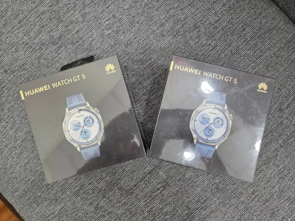 Huawei Watch GT5 46mm Blue Garansi Resmi