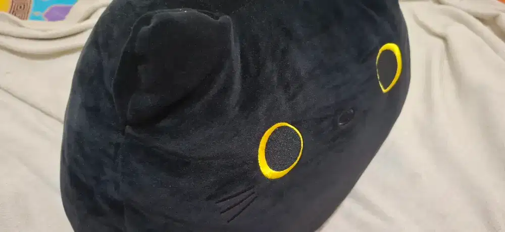 Di jual boneka kucing hitam jumbo