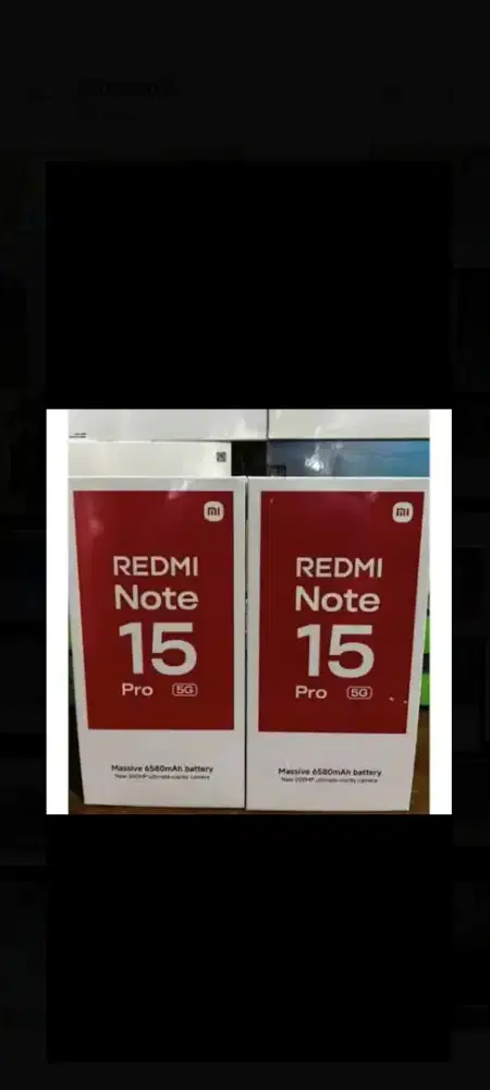 Xiaomi redmi note 15 pro ram 12gb 512gb 5G dan8/256 termurahh