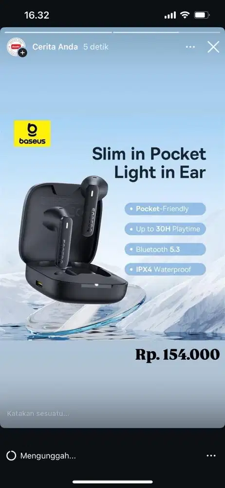 tws baseus e 16