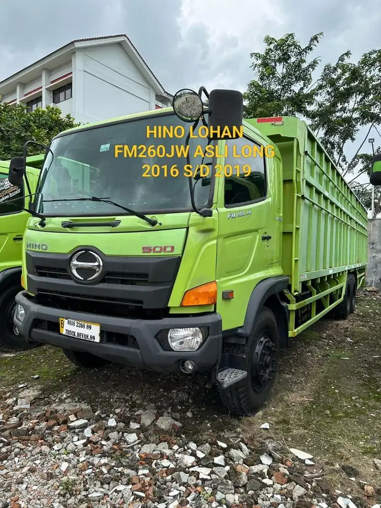 HINO LOHAN FM260JW ASLI LONG BAK BESI 6X4 TRONTON ISTIMEWA SEKALI