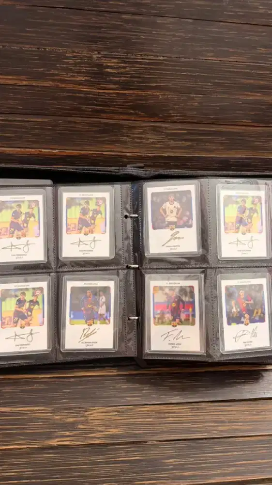 Kartu Bola Barcelona Autoprint Daka