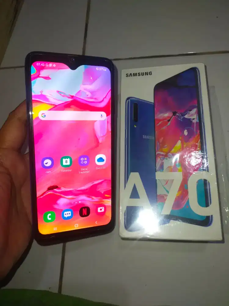 Hp Samsung A70 6/128,Minus signal of, dering off tp Wifi aktif
