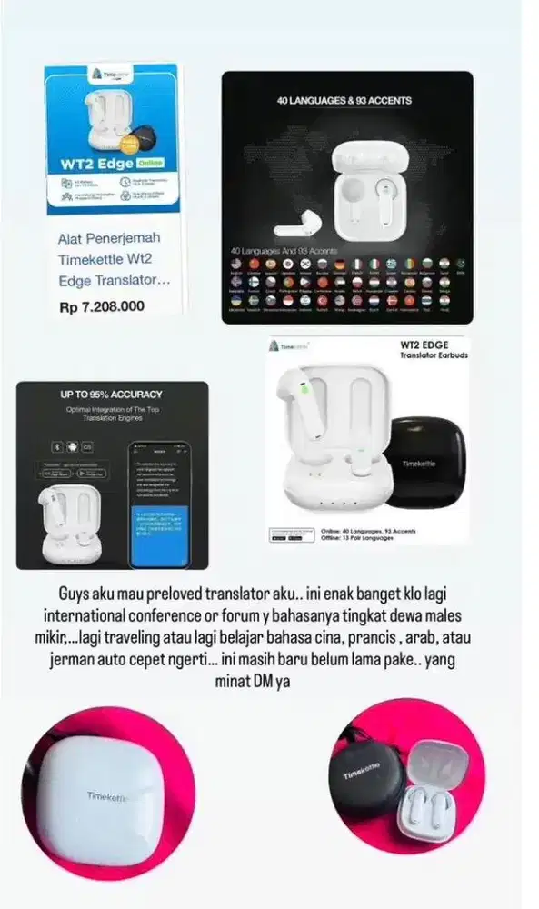 Translator Earbuds Timekettle_Bisa Ngobrol Langsung