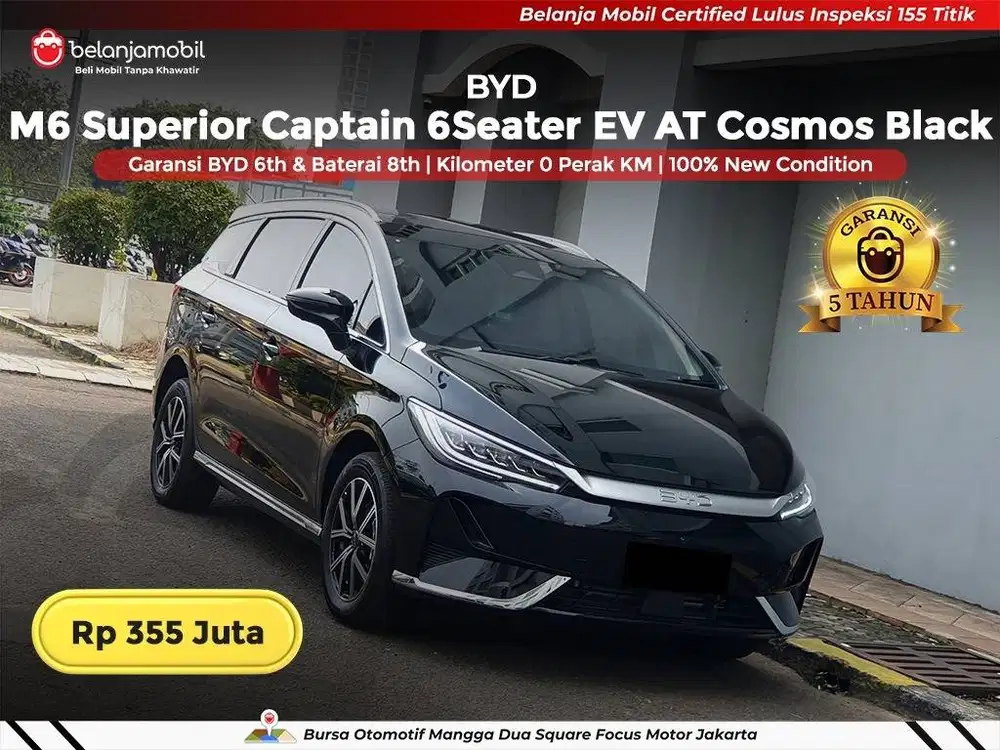 [ KM 0 ] BYD M6 M 6 Superior Captain 6Seater EV 2025/2026