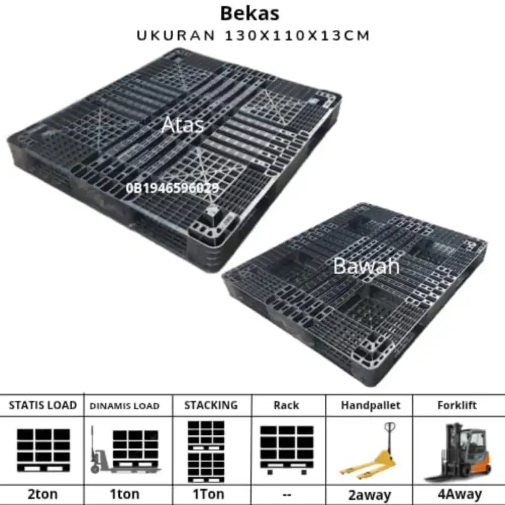 Palet plastik new cocok usaha