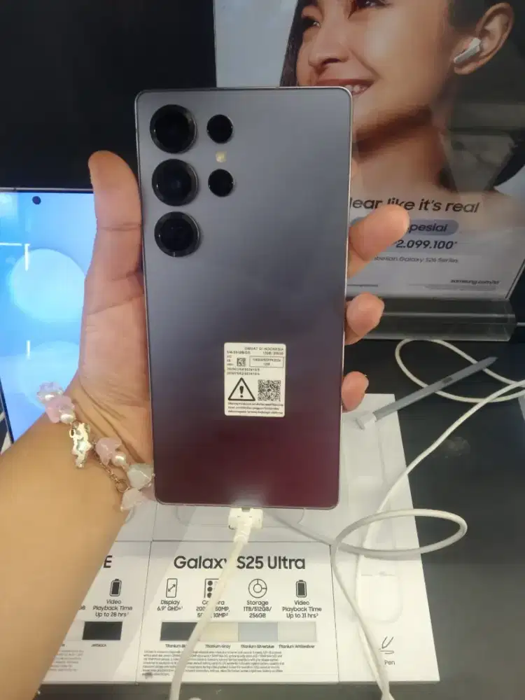 Promo Cicilan Galaxy S25 Ultra 512GB bunga 0% gratis 2x lAngsuran