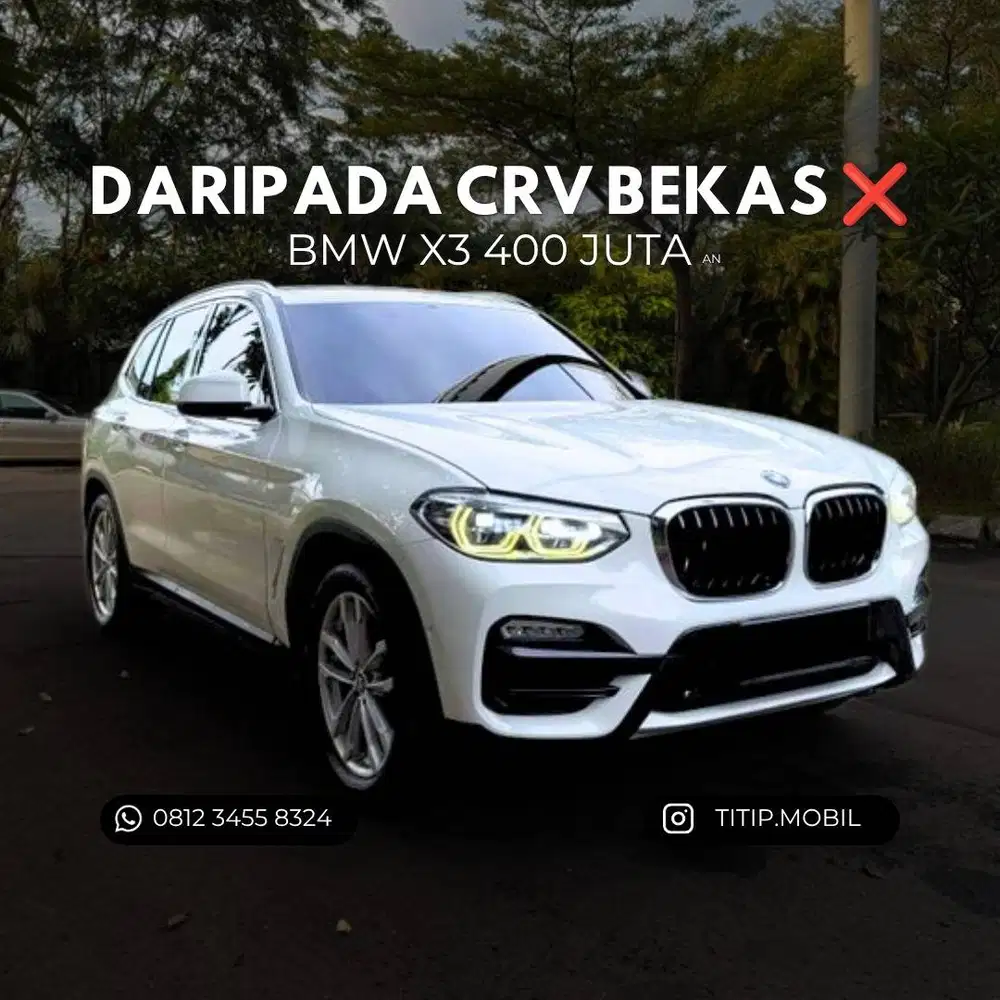 [TERMURAH] BMW X3 2020
