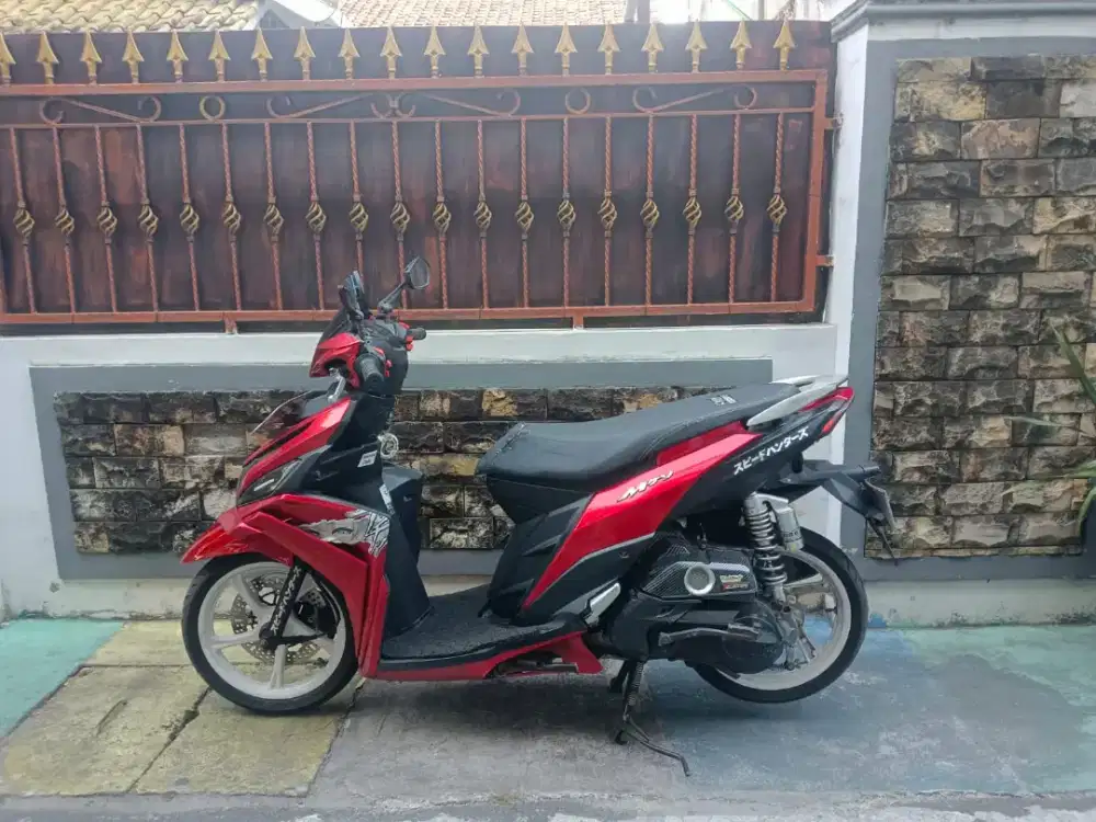mio m3 125 cc th 2019 merah mulus bagus mesin standaran