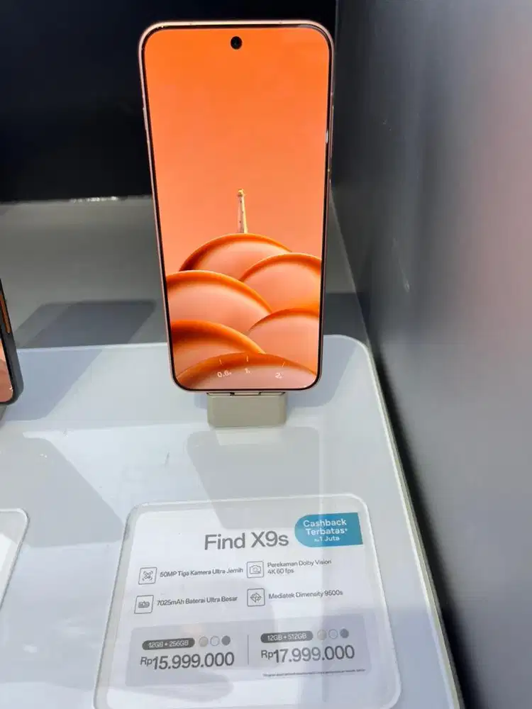 CICILAN HP OPPO FIND X9S 12/256GB DP 0%