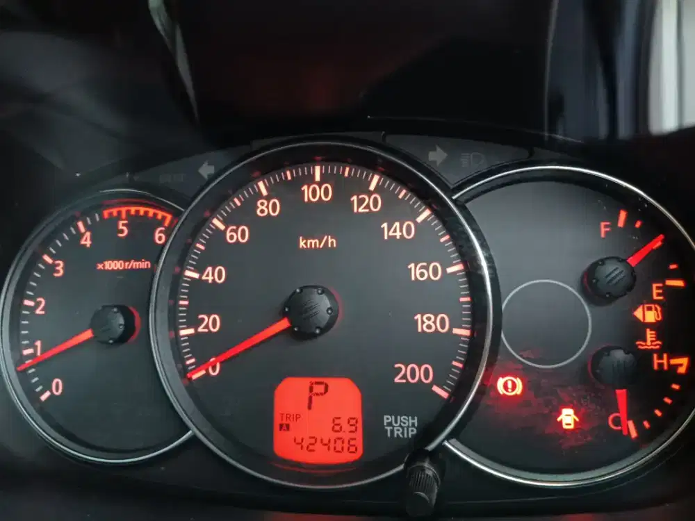 KM 40rb Pajero Dakar 2013 AB asli simpanan