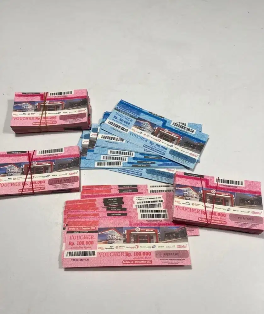 voucher Pertamina pecahan 100k