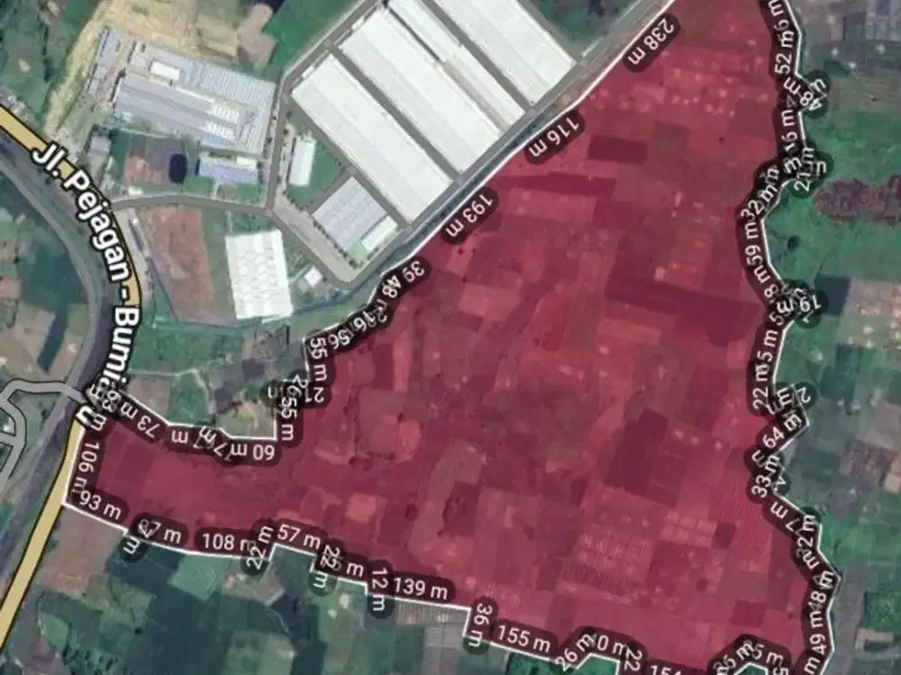 Dijual Cepat Lahan Zona Industri Lokasi Strategis Margasari,Tegal Luas 50 Ha BU!!