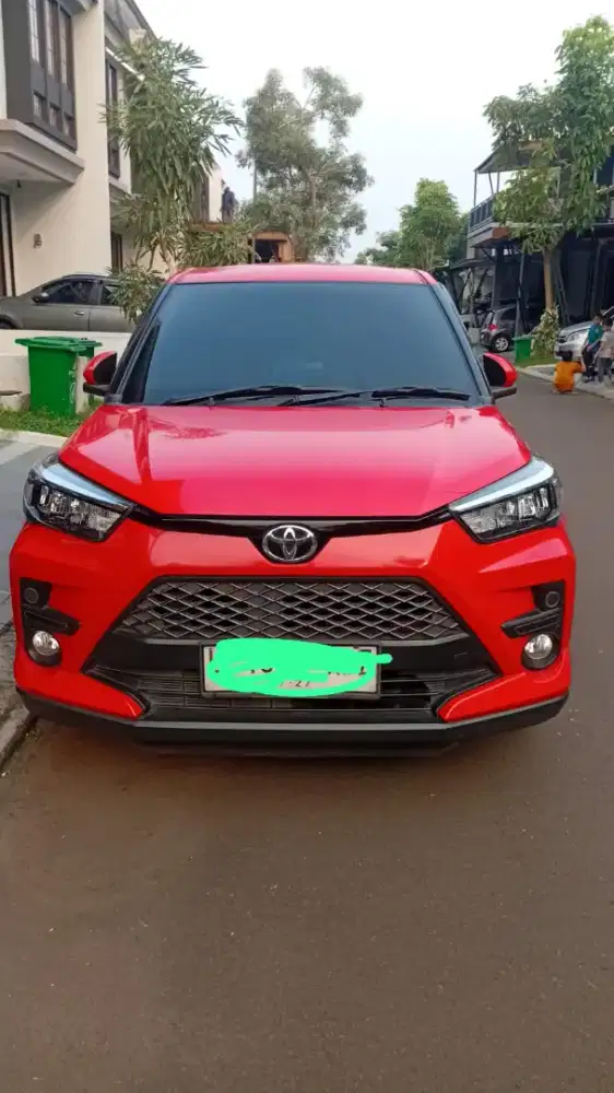 Di jual mobil raize 1.2 G  AT.merah .milik pribadi