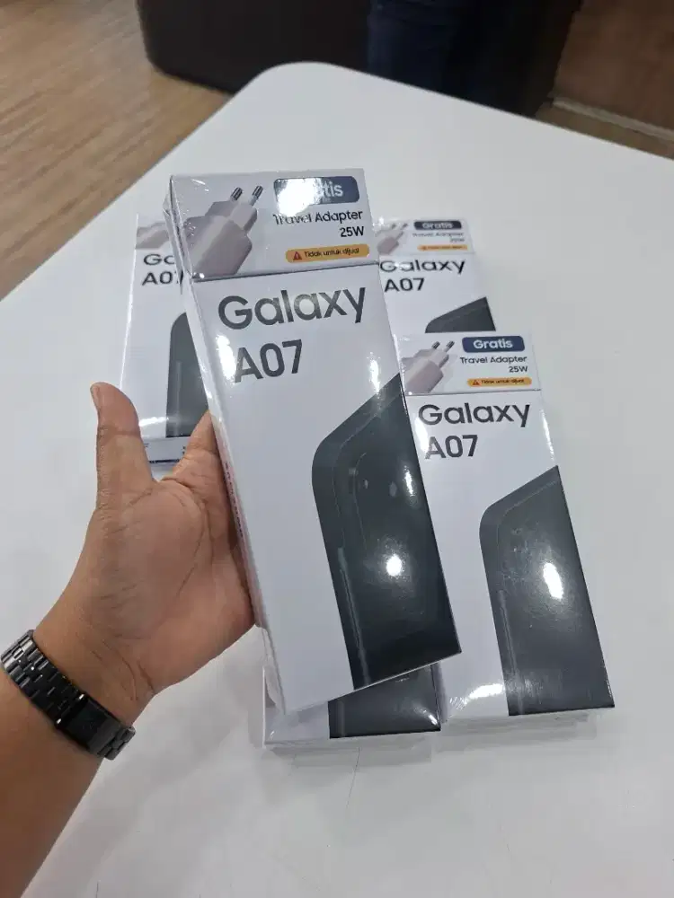 PROMO SAMSUNG GALAXY A07 4/64GB FREE ADAPTOR 25W  ORIGINAL