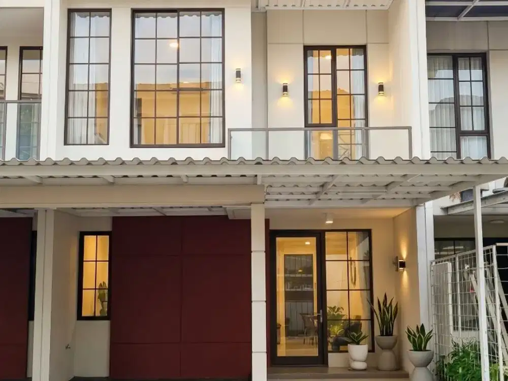 DIJUAL MURAH RUMAH NYAMAN 2 LANTAI GREEN VILLAGE TANGERANG SEMI FURNISH LOKASI STRATEGIS