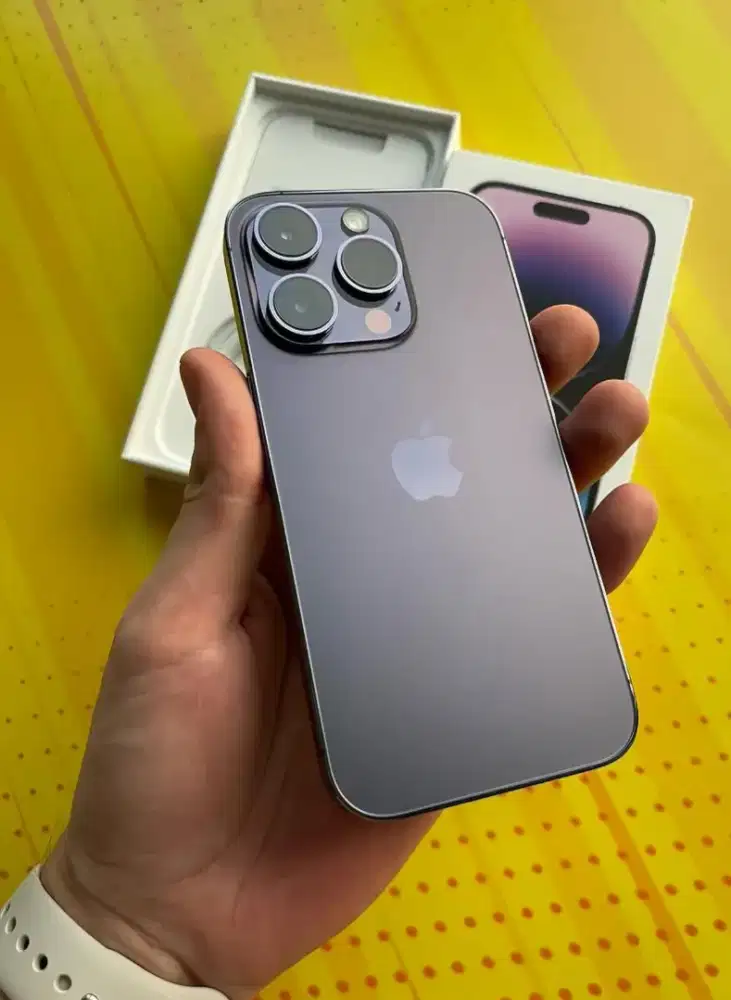 Iphone 14 pro 128gb termurah like new bea cukai alloperator aman inter