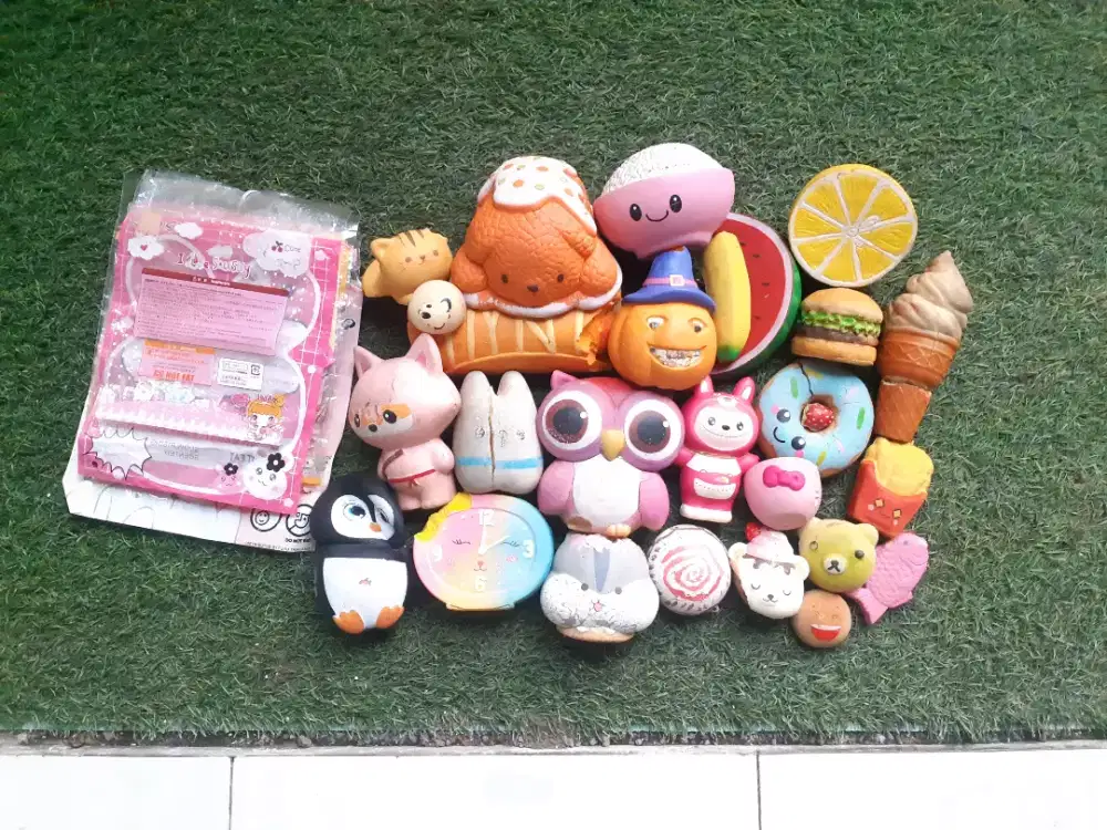 MAINAN SQUISHY BEKAS