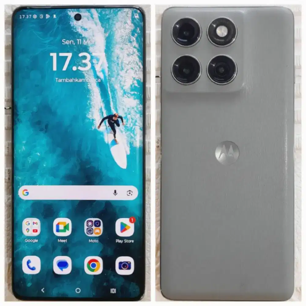 MOTOROLA EDGE 60 PRO RAM 12/256 FULLSET LUMAYAN MULUS NO MINUS