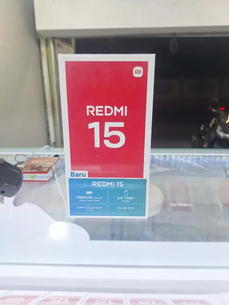Redmi 15 8/256 Garansi 15 Bulan