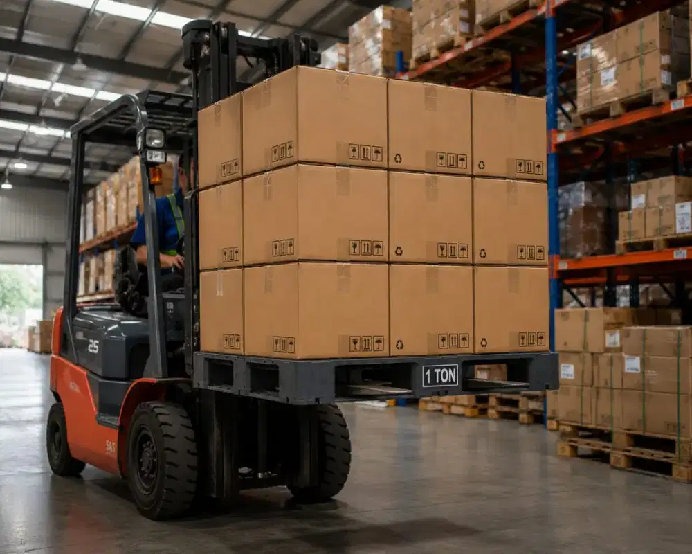 Pallet plastik second kondisi mantap