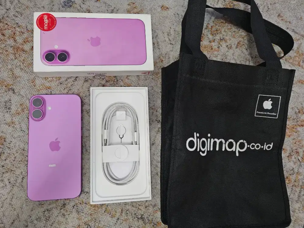 Iphone 16 Plus 128GB BH 100% Garansi Panjang
