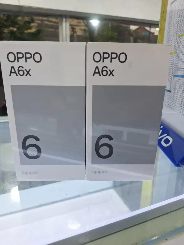 Oppo A6x 6/256 Garansi Resmi 12 Bulan