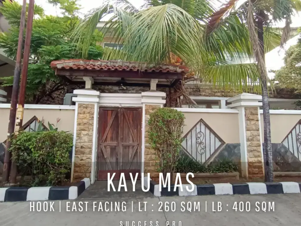 For Rent! Luxury House in Kayu Mas, East Jakarta – Spacious Corner Property