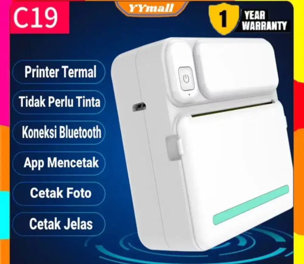Printer mini baru bisa cetak struk kasir, gambar dll