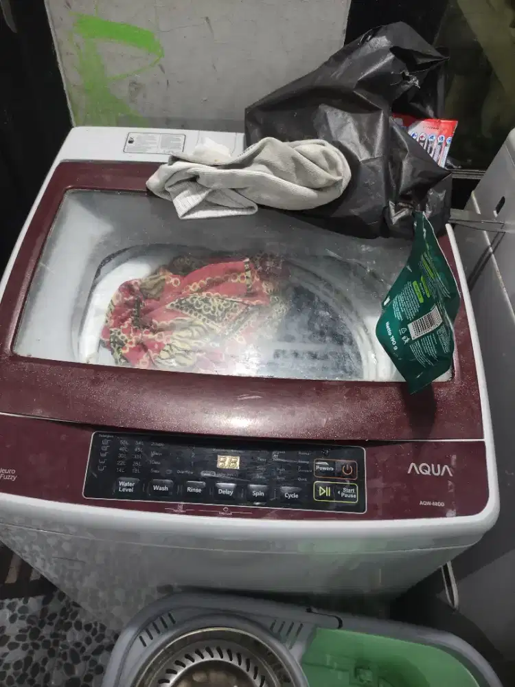 Mesin Cuci Aqua 1 tabung