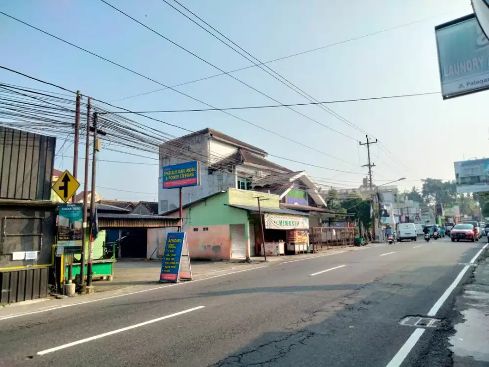 Tanah Strategis Selatan Hyatt Jl Palagan Jogja Lt 627 m2 SHM Pekarangan
