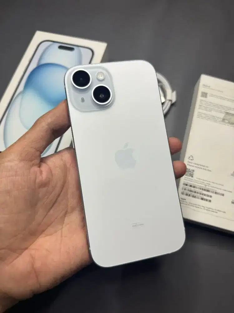 iPhone 15 128Gb iBox CC:2 Garansi Sampai Juni 2027