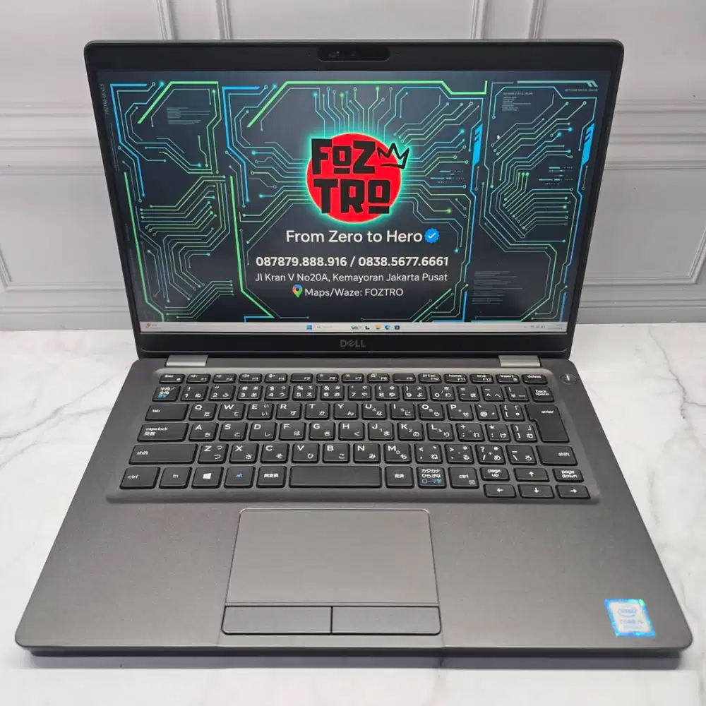 Laptop Dell Latitude 5300 Core i5-8265U 8/256GB Bisnis Laptop