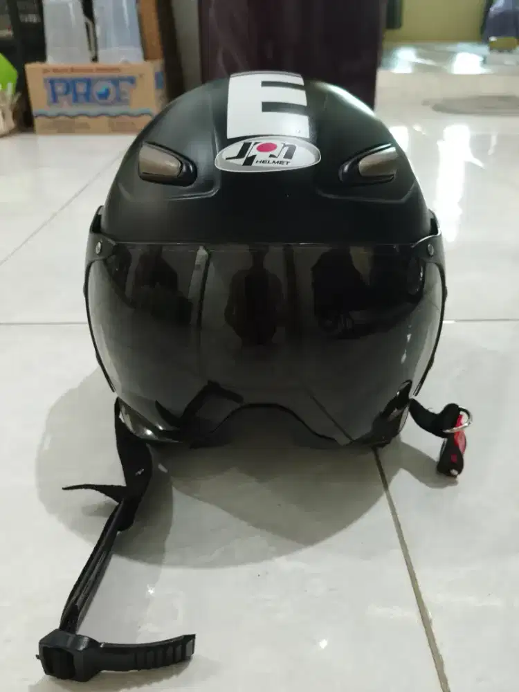 Helm Bogo JPN Hitam Doff