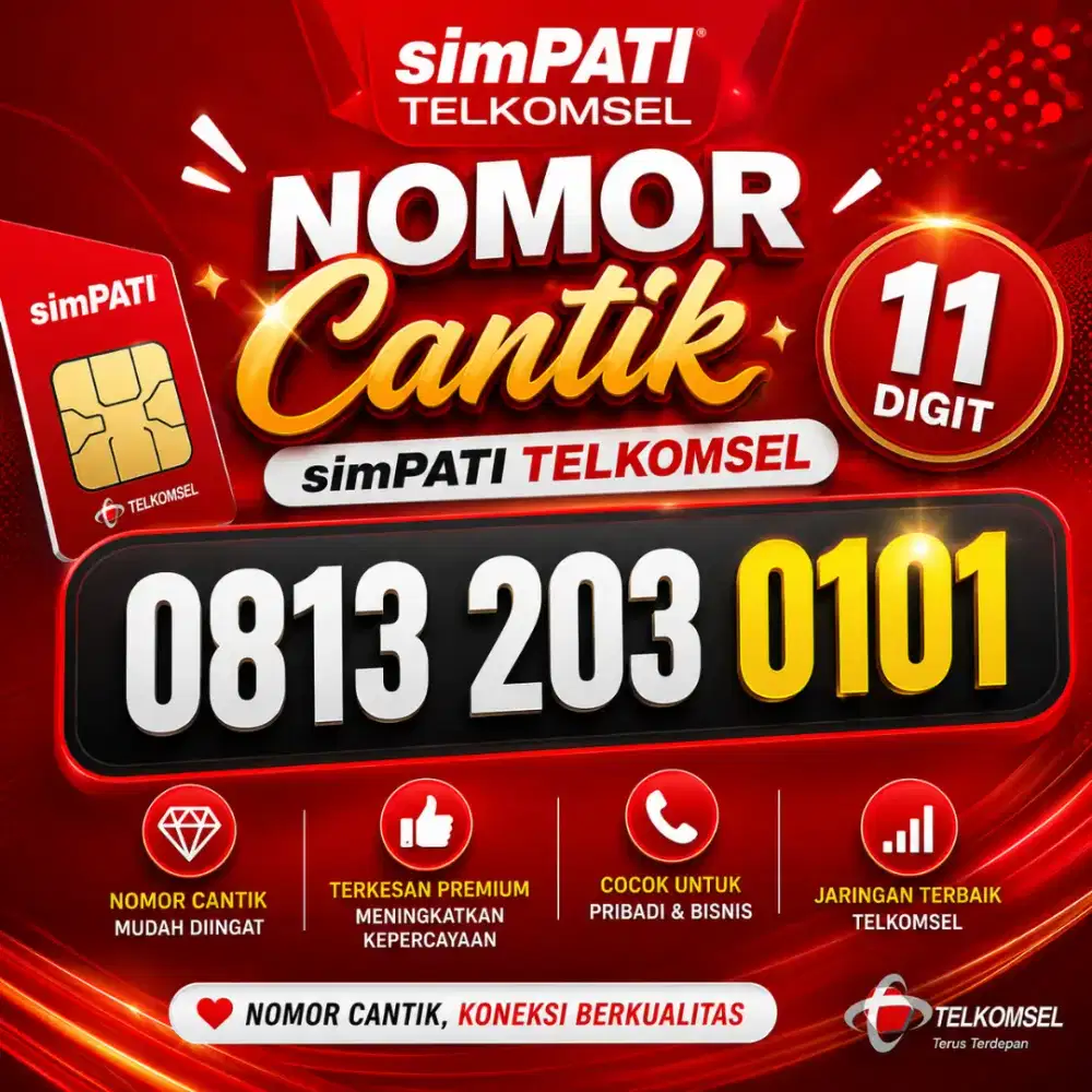 Nomor cantik telkomsel simpati 11 digit 000096