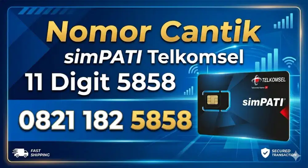 Nomer cantik simpati telkomsel 11 angka fresh baru bukan recyle